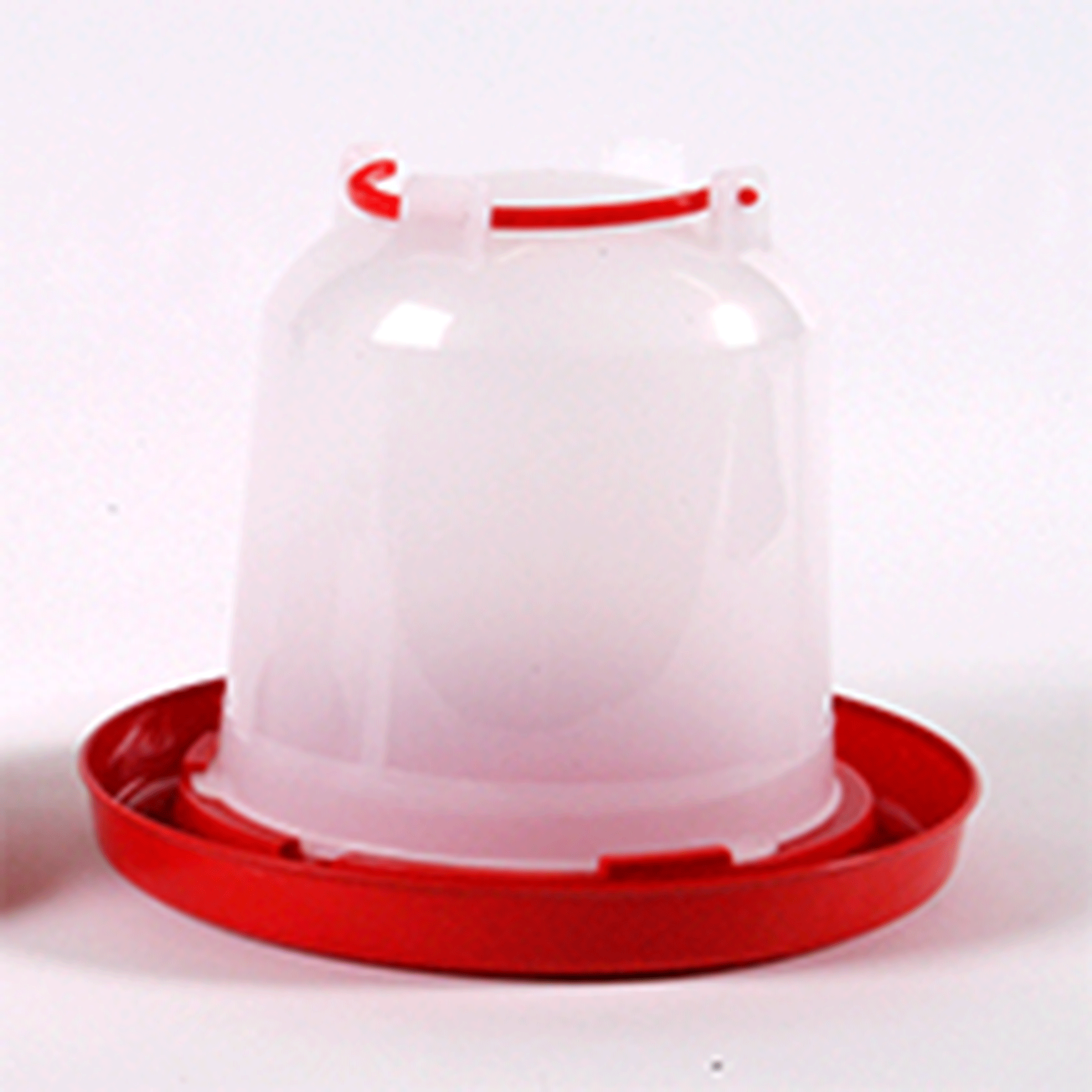 Stockshop Economy Poultry Drinker Red-White