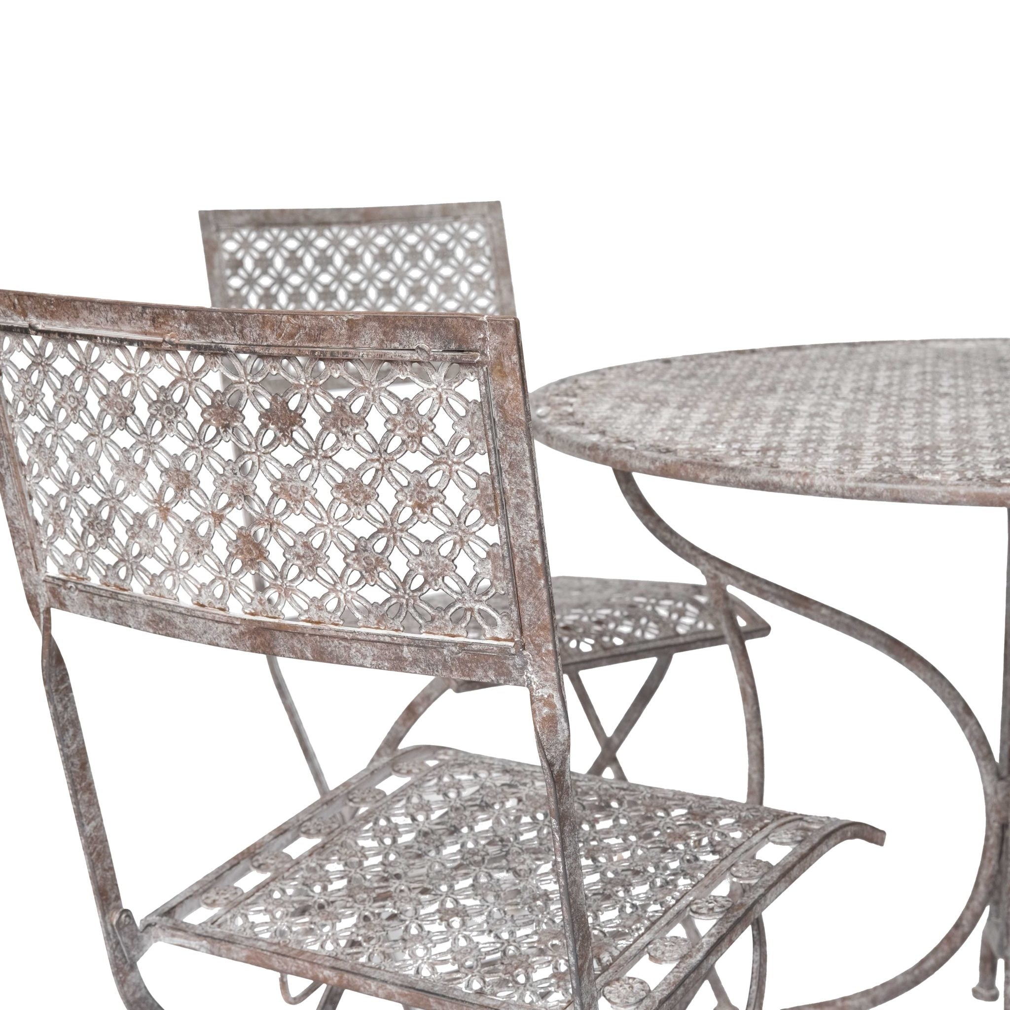 Ascalon Marlborough 3pc Bistro Set Antique Stone