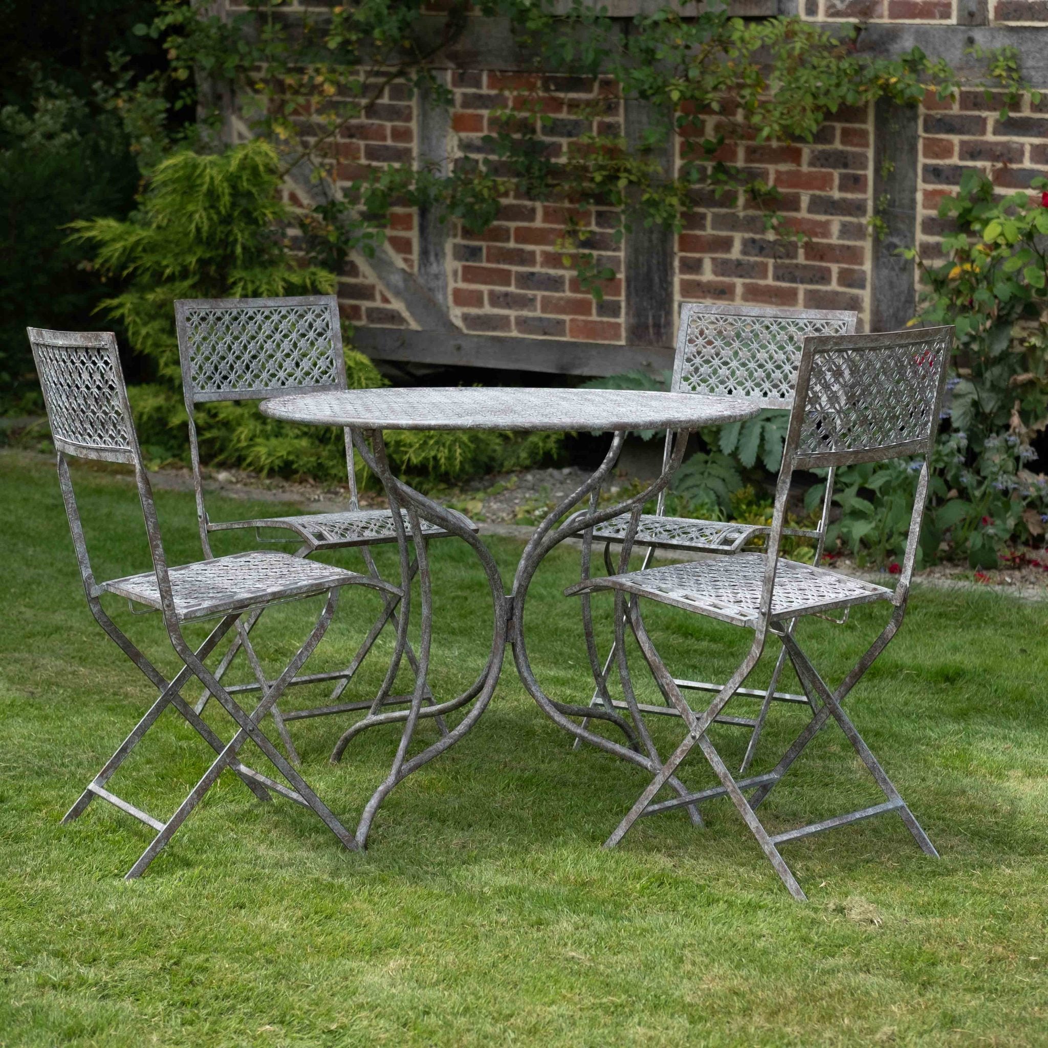 Ascalon Marlborough 5pc Bistro Set Stone