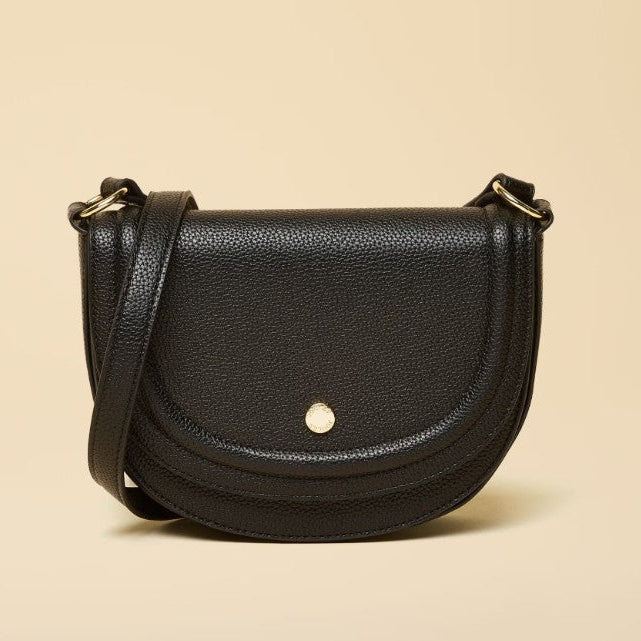 Joules Paloma Half Moon Cross Body Bag Black