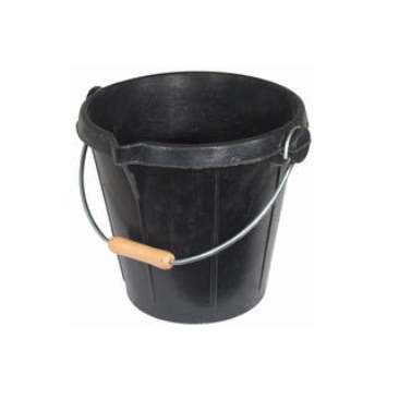 3 Gallon Black Spout Bucket