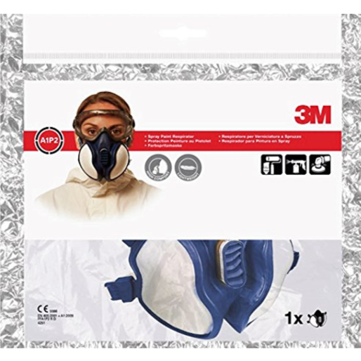 3M 4251 Maintenance Free Reusable Half Face Mask 2