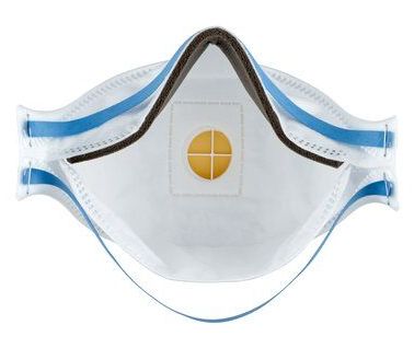 3M 9322+ Aura FFP2 Disposable Valved Sanding & Power Tool Respirator (2pk) 2