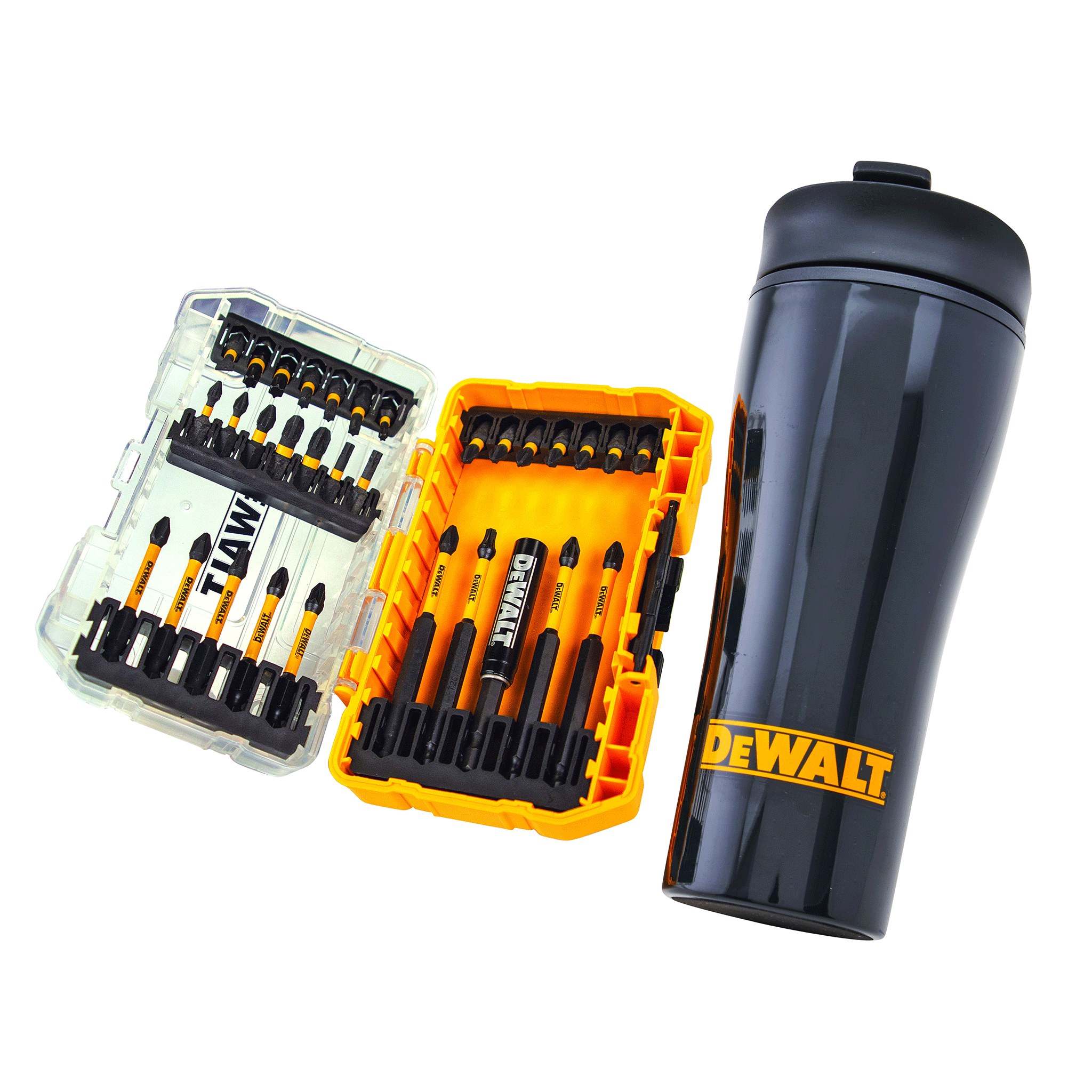 DeWalt 32 Piece Flextorq Bit Set & Travel Mug