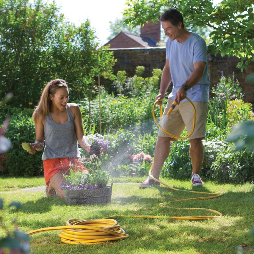 Hozelock Yellow Ultraflex Anti Kink Hose 50m