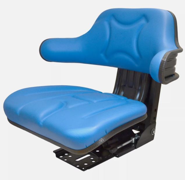 Agriline Ford 10 Series Wraparound Mechanical Tractor Seat Blue