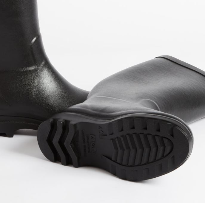 Aigle Aigletine Fur Lined Women's Wellington Boots Noir 2