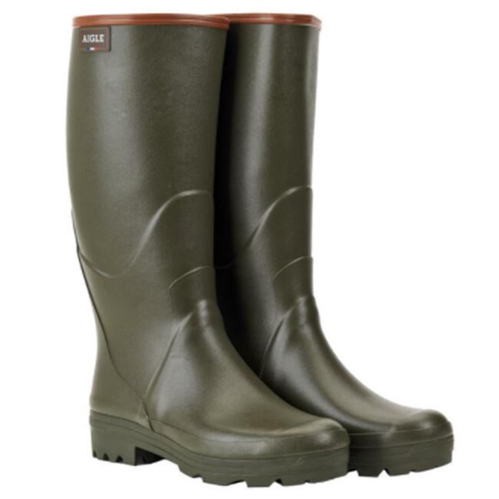 Aigle Chambord Pro 2 Men's Rubber Boots Kaki