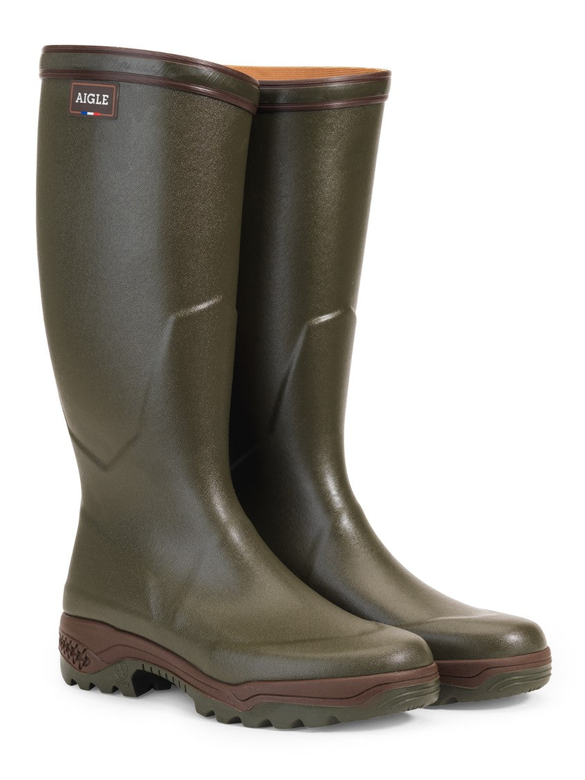 Aigle Parcours 2 All-Terrain Men's Rubber Boots Kaki 3