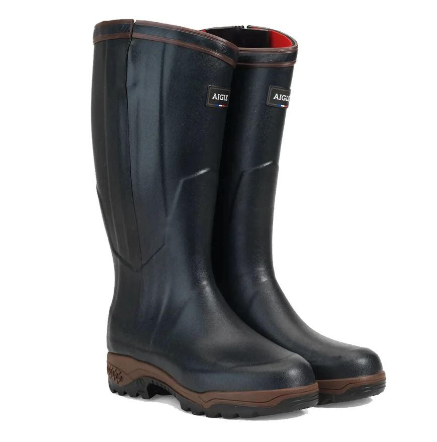 Aigle Parcours 2 Iso Open Wellington Boots Bronze 3
