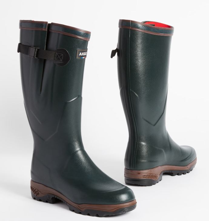 Aigle Parcours 2 Iso Wellington Boots Bronze 5
