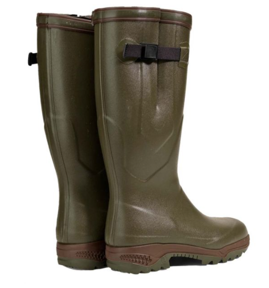 Aigle Parcours 2 Iso Wellington Boots Kaki 4