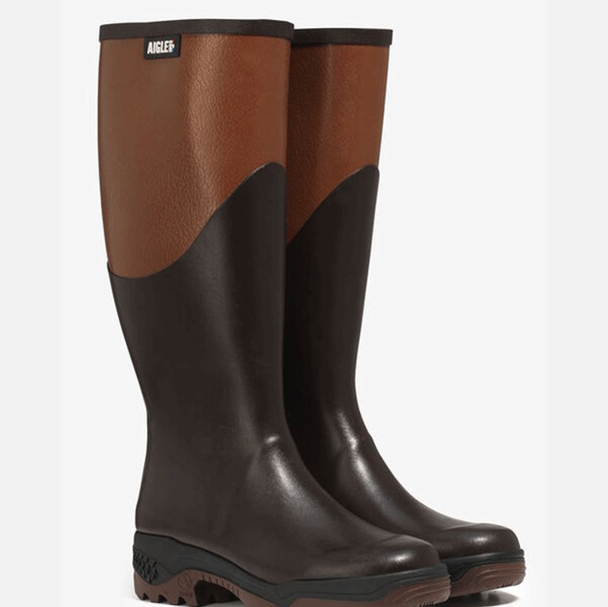 Aigle Parcours 2 Women's Wellington Boots Brun