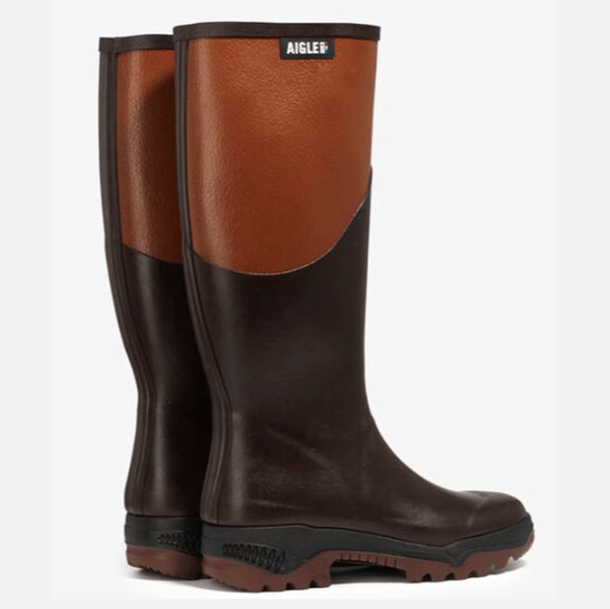 Aigle Parcours 2 Women's Wellington Boots Brun