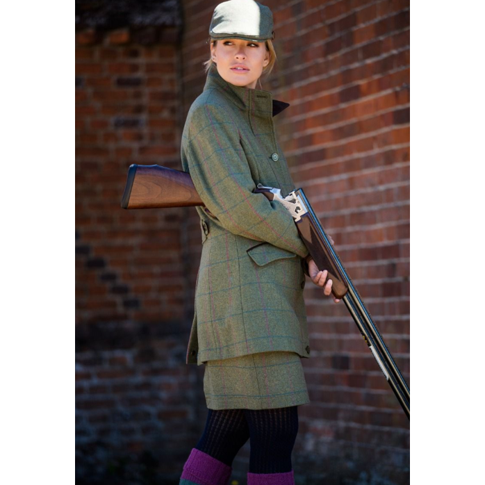 Alan Paine Combrook Ladies Juniper Tweed Long Skirt 2