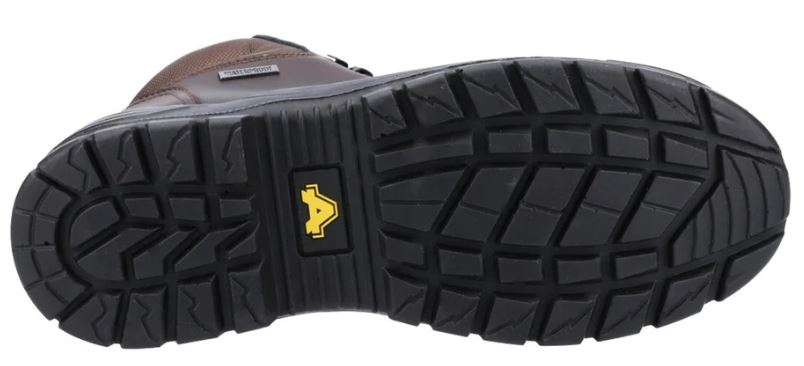 Amblers AS241 S3 Safety Lace Up Boots Brown 2