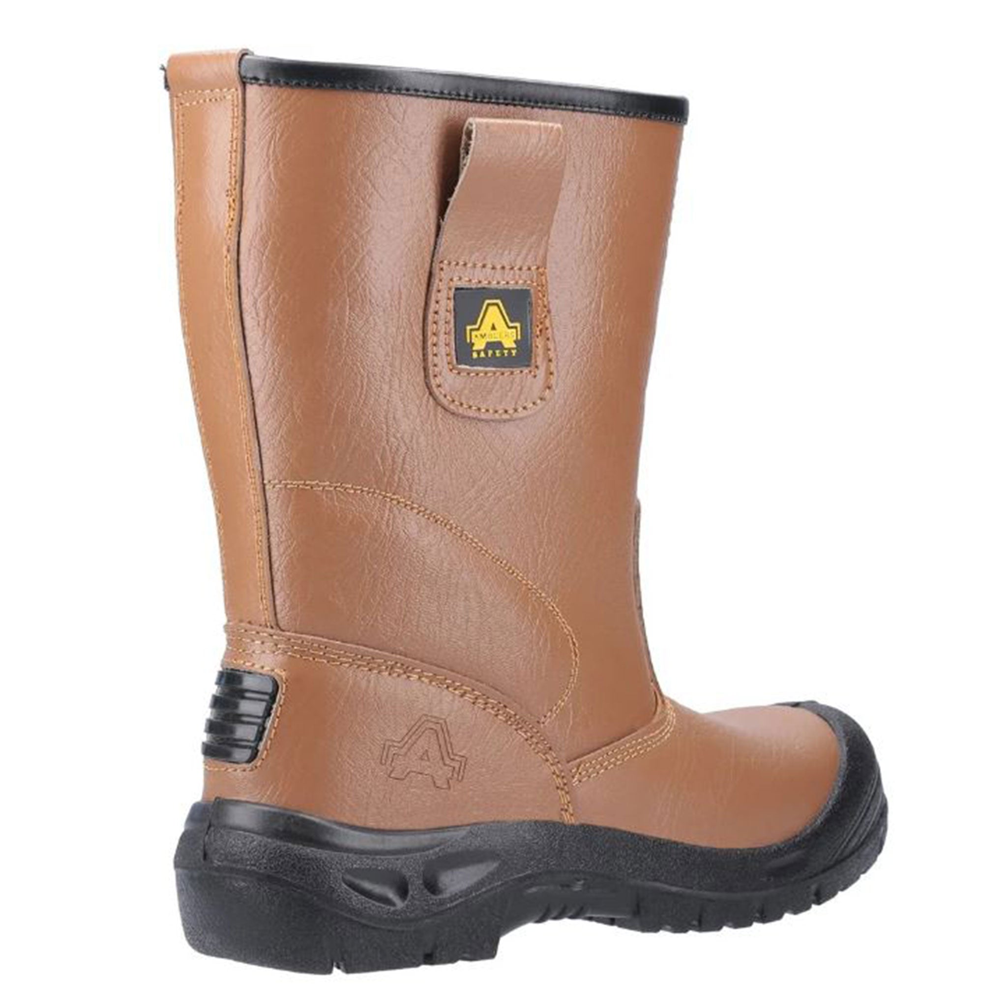Amblers-FS142-Water-Resistant-S3-SRC-Safety-Rigger-Boot-Tan-2