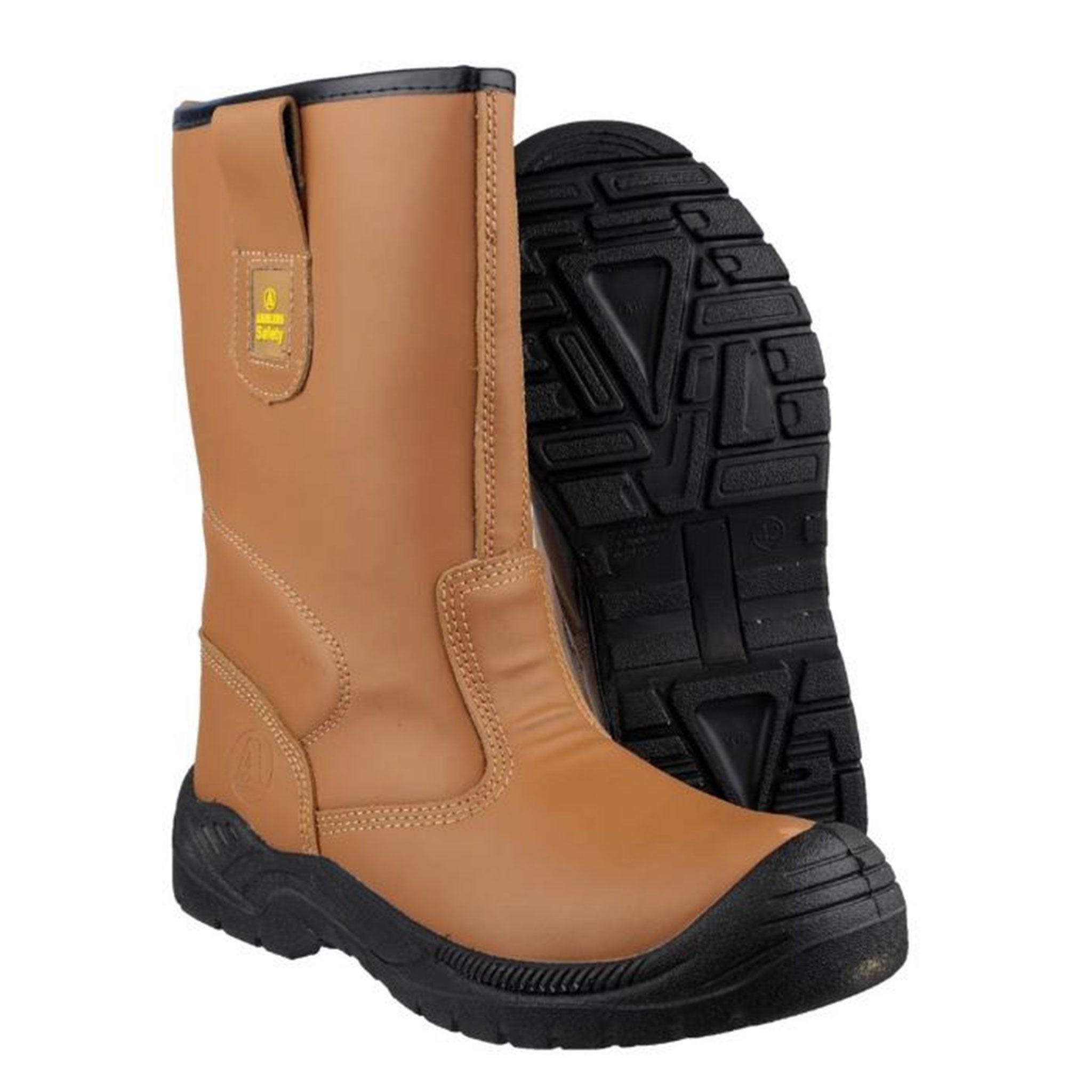 Amblers-FS142-Water-Resistant-S3-SRC-Safety-Rigger-Boot-Tan-4