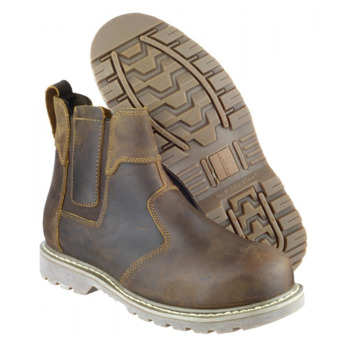 Amblers FS165 Crazyhorse Leather Safety Dealer Boot 2
