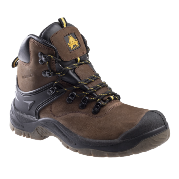 Amblers FS197 Waterproof Brown Leather Safety Boot S3 WR