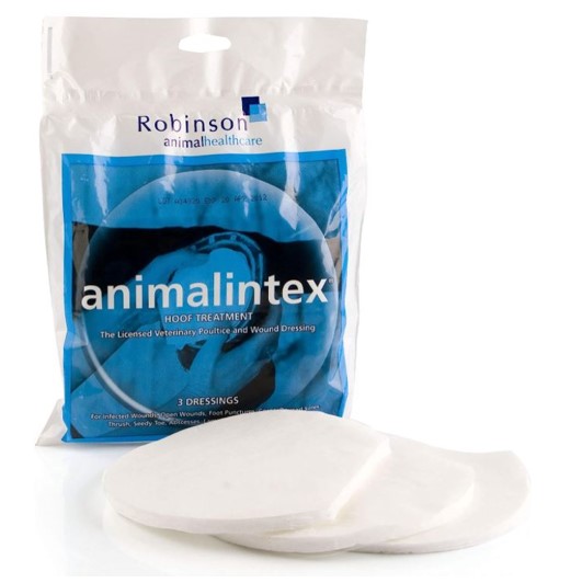 Animalintex Hoof Shaped Poultice Pads (3Pk)