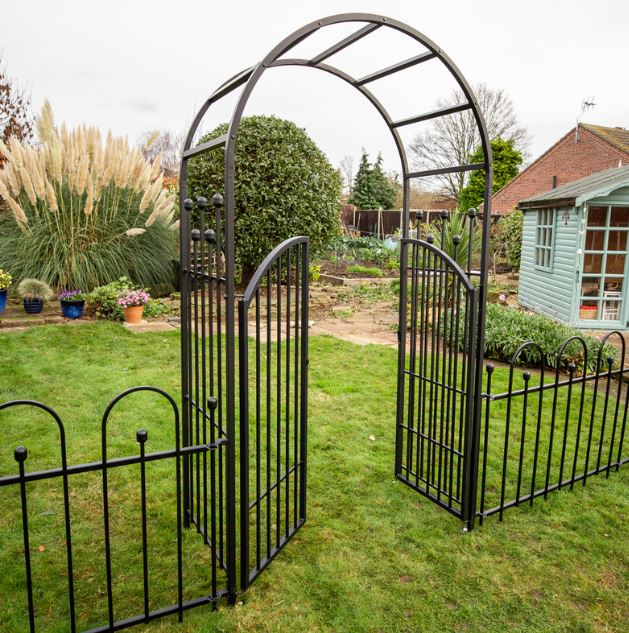 Apollo Appleton Easy Fit Modular Arch Gate (H132cm x W121cm) 2