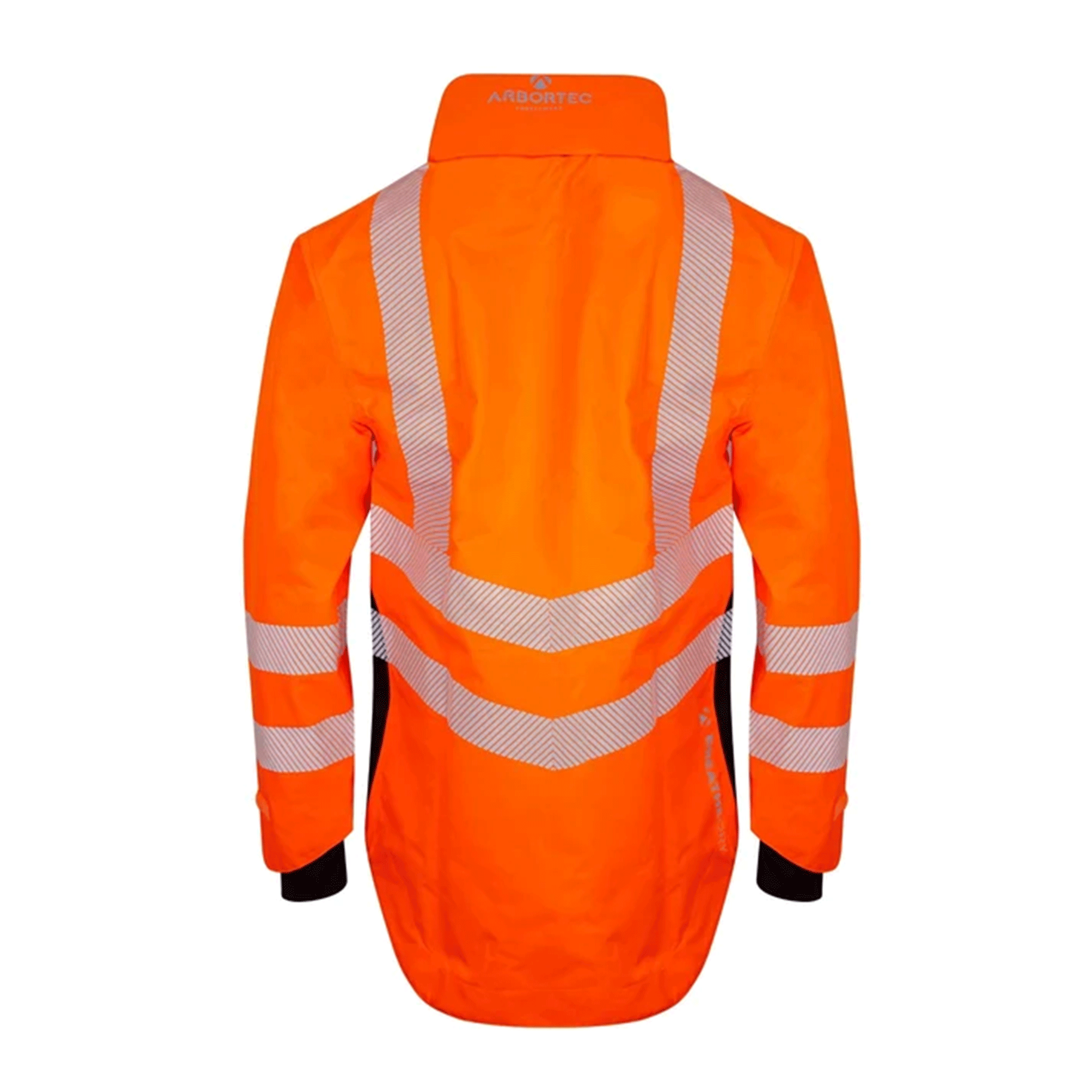 Arbortec BreatheDry Half Zip Waterproof Jacket Hi-Vis Orange