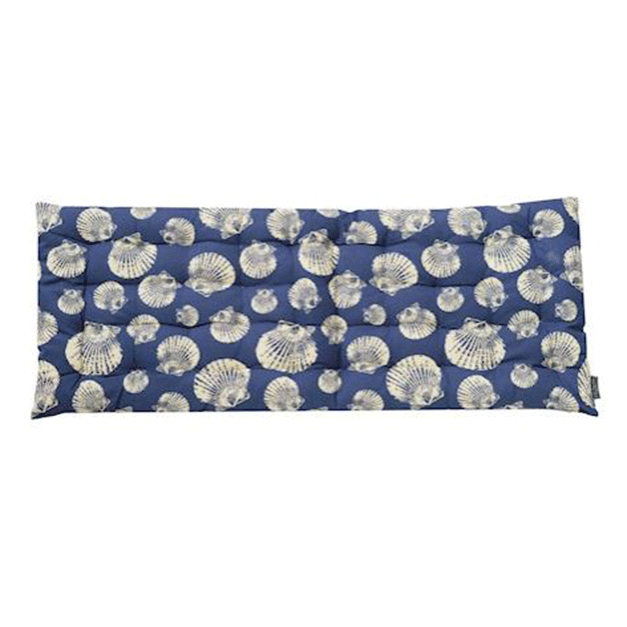 Ascalon Bench Seat Cushion Pad Blue-White Shell