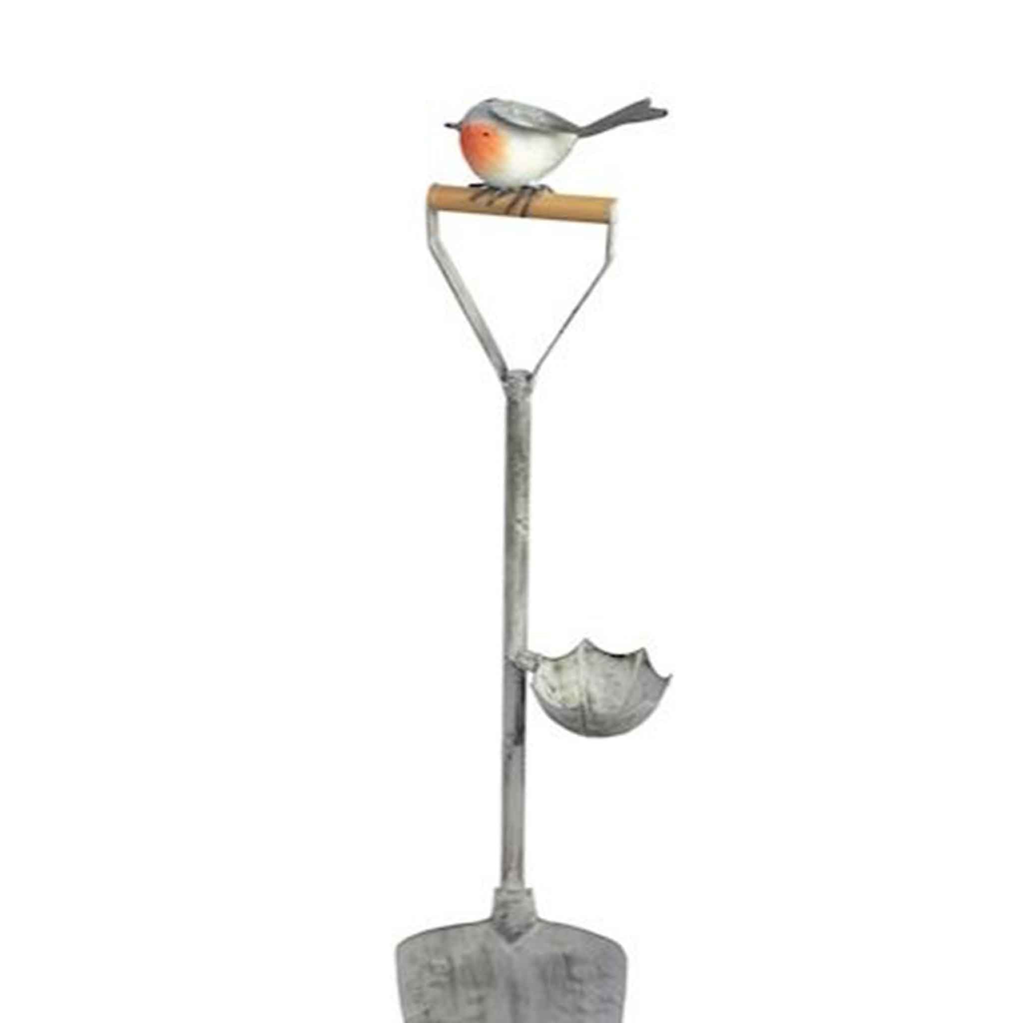 Ascalon-Decorative-Robin-on-Spade-Bird-Feeder-2