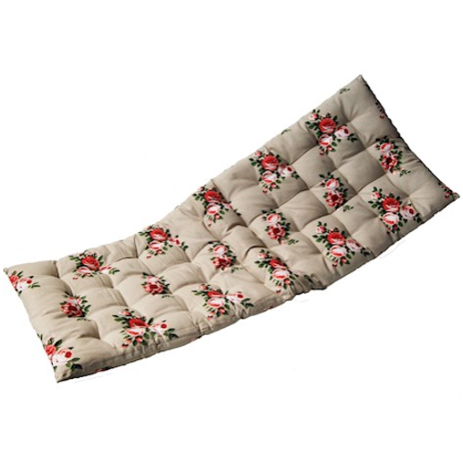 Ascalon Stone-Floral Bench Seat Cushion Pad 1