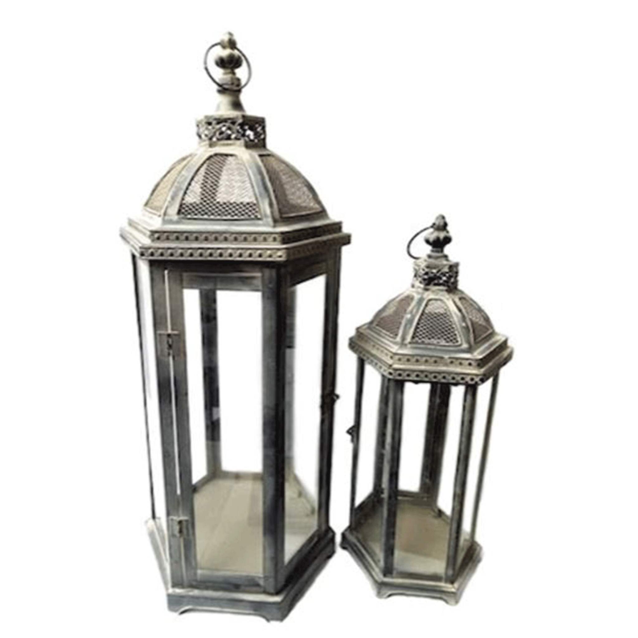 Ascalon Vintage Lanterns Set of 2