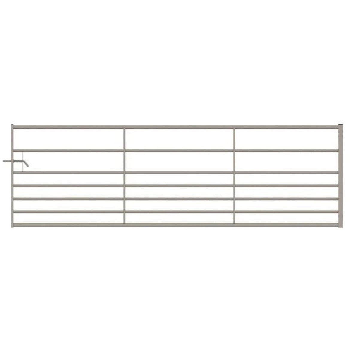 Ashbourne Galvanised Spring Bolt Field Gate (3ft - 15ft) 2