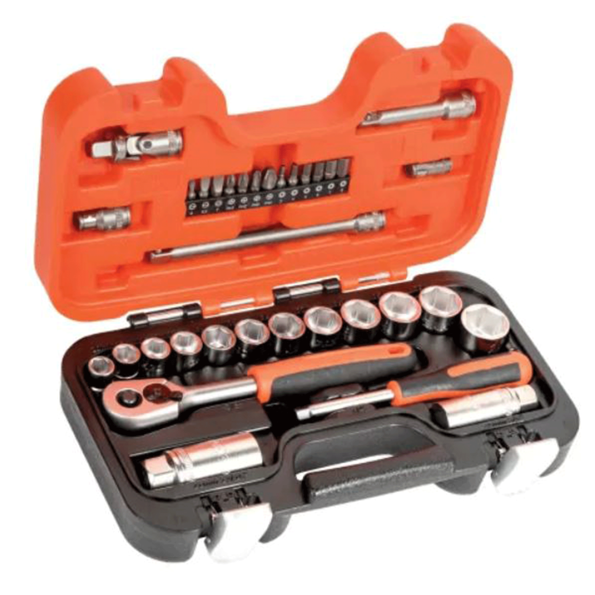 Bahco 3/8'' inch Drive Socket Set 34 Piece