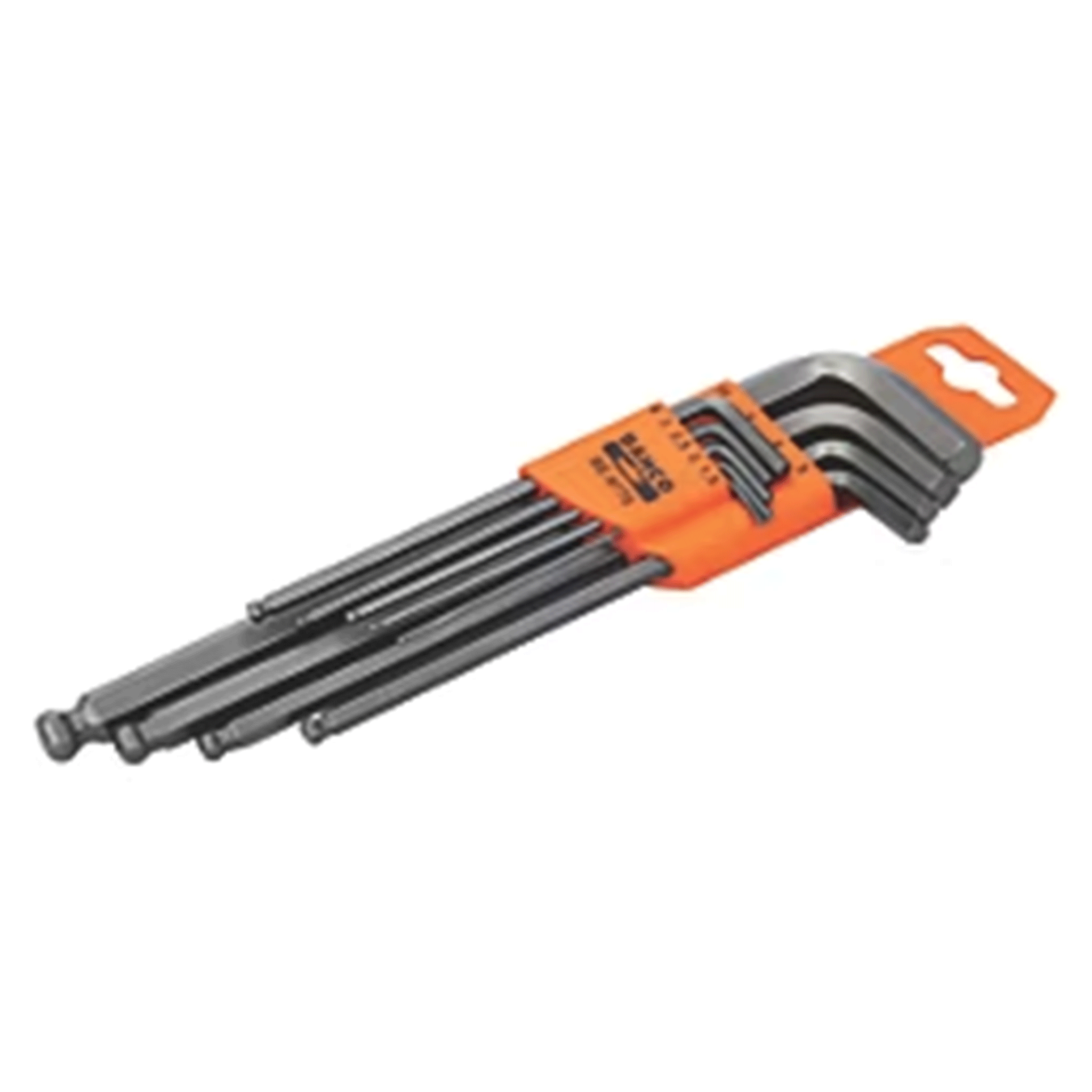 Bahco Metric Long Ball End Hex Key Set 9 Piece