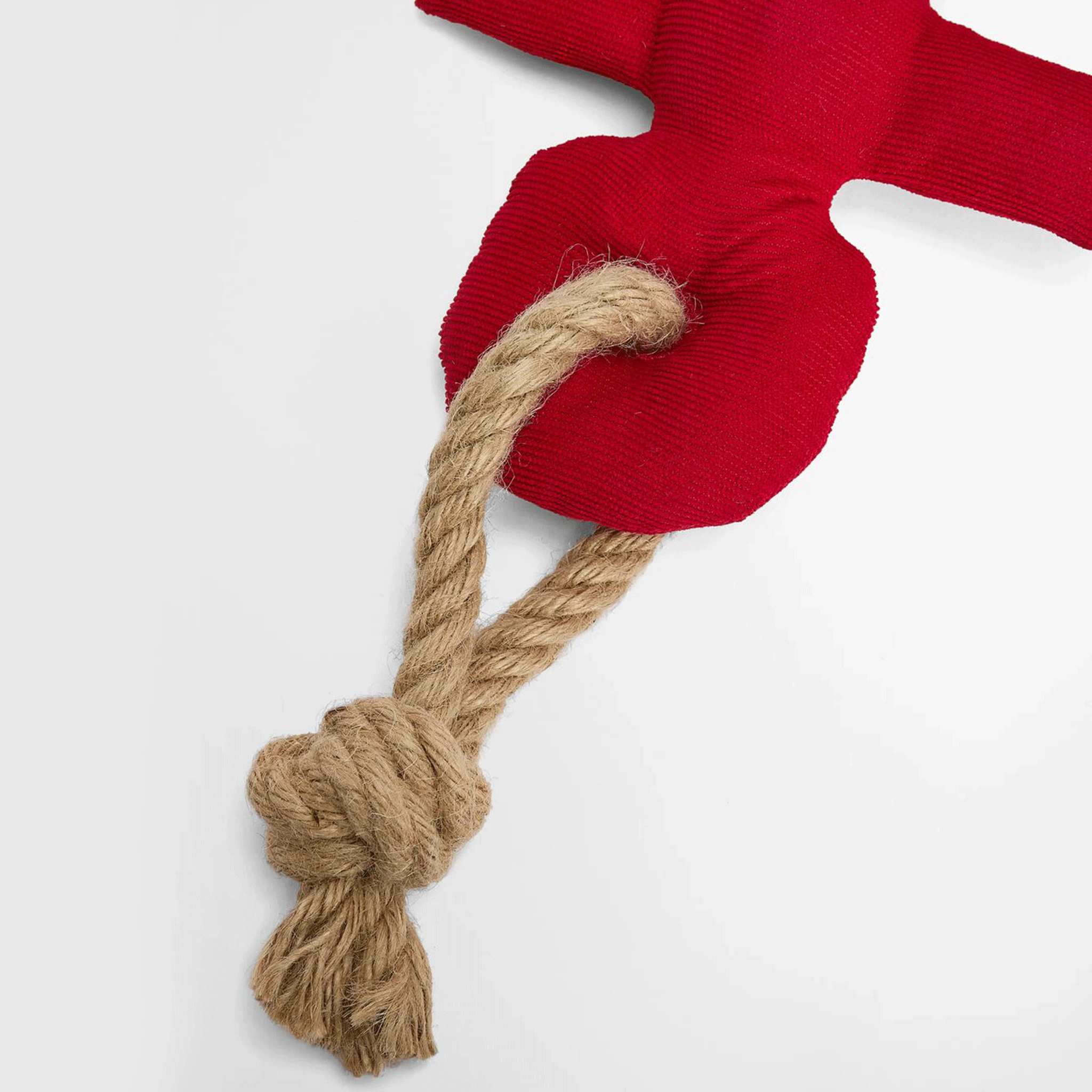 Barbour Anchor Dog Toy Red