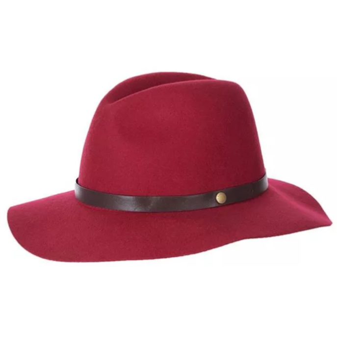 Barbour Annadale Ladies Fedora Rose Red 1