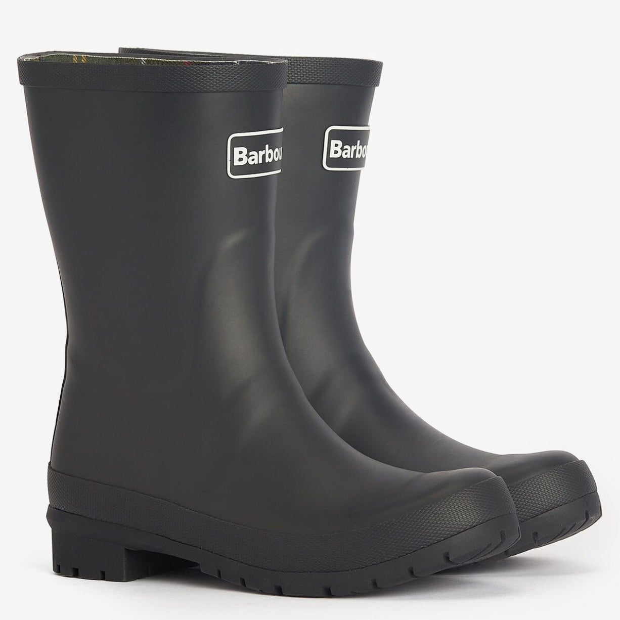 Barbour Banbury Mid Height Wellington Boots Black 5