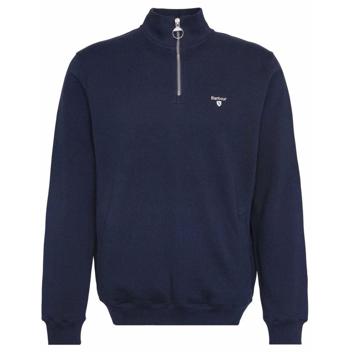 Barbour Beckhill Half Zip Sweatshirt Classic Navy 1