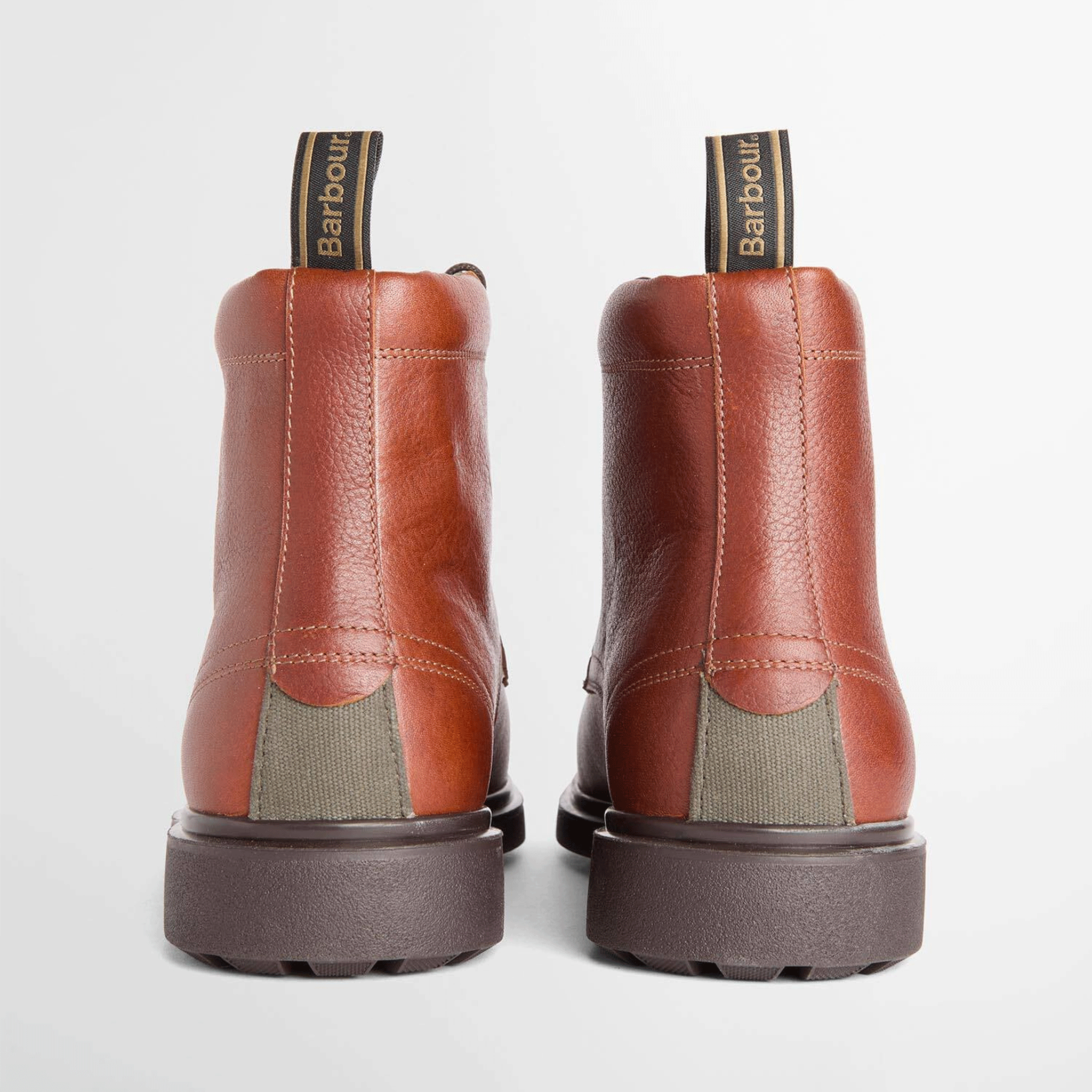 Barbour Bellister Derby Boots Chestnut Brown