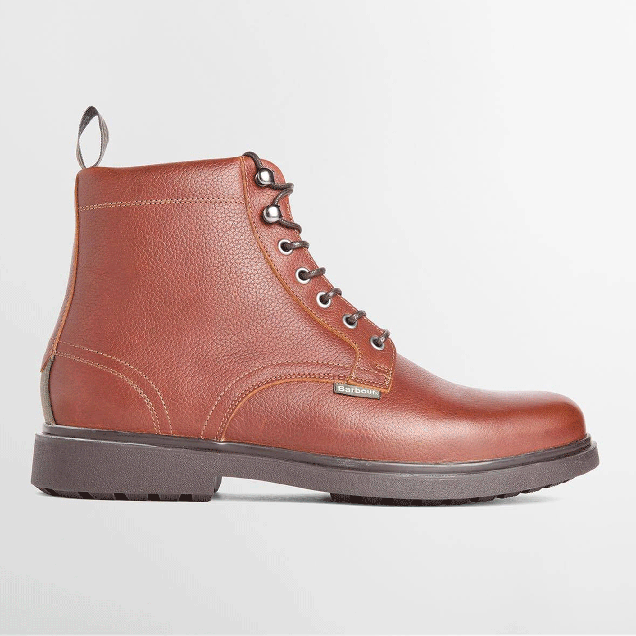Barbour Bellister Derby Boots Chestnut Brown