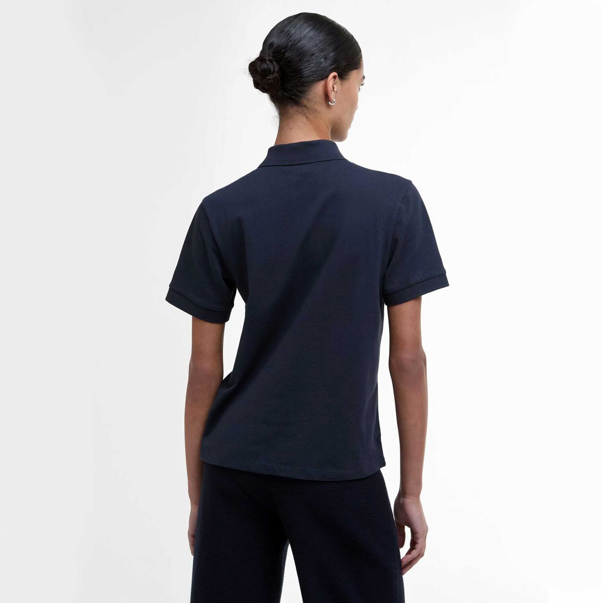 Barbour-Bowford-Ladies-Polo-Shirt-Navy-2