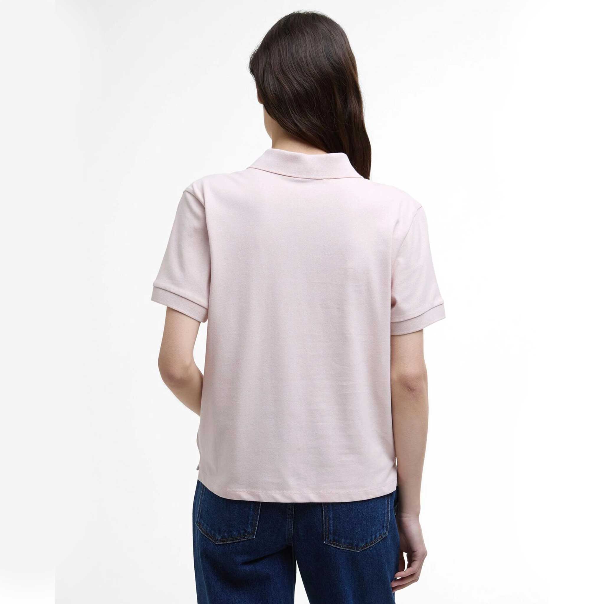 Barbour-Bowford-Ladies-Polo-Shirt-Primrose-Pink-2