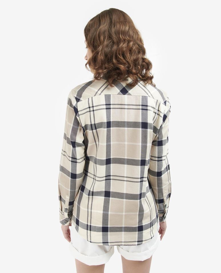Barbour Bredon Ladies Shirt Indigo Tartan 2