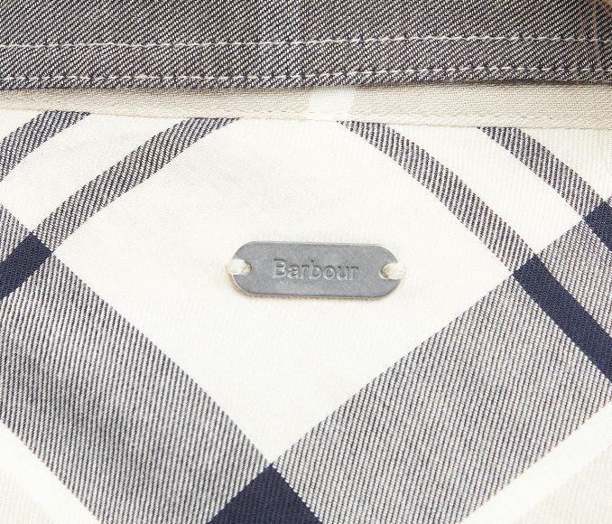 Barbour Bredon Ladies Shirt Indigo Tartan 4