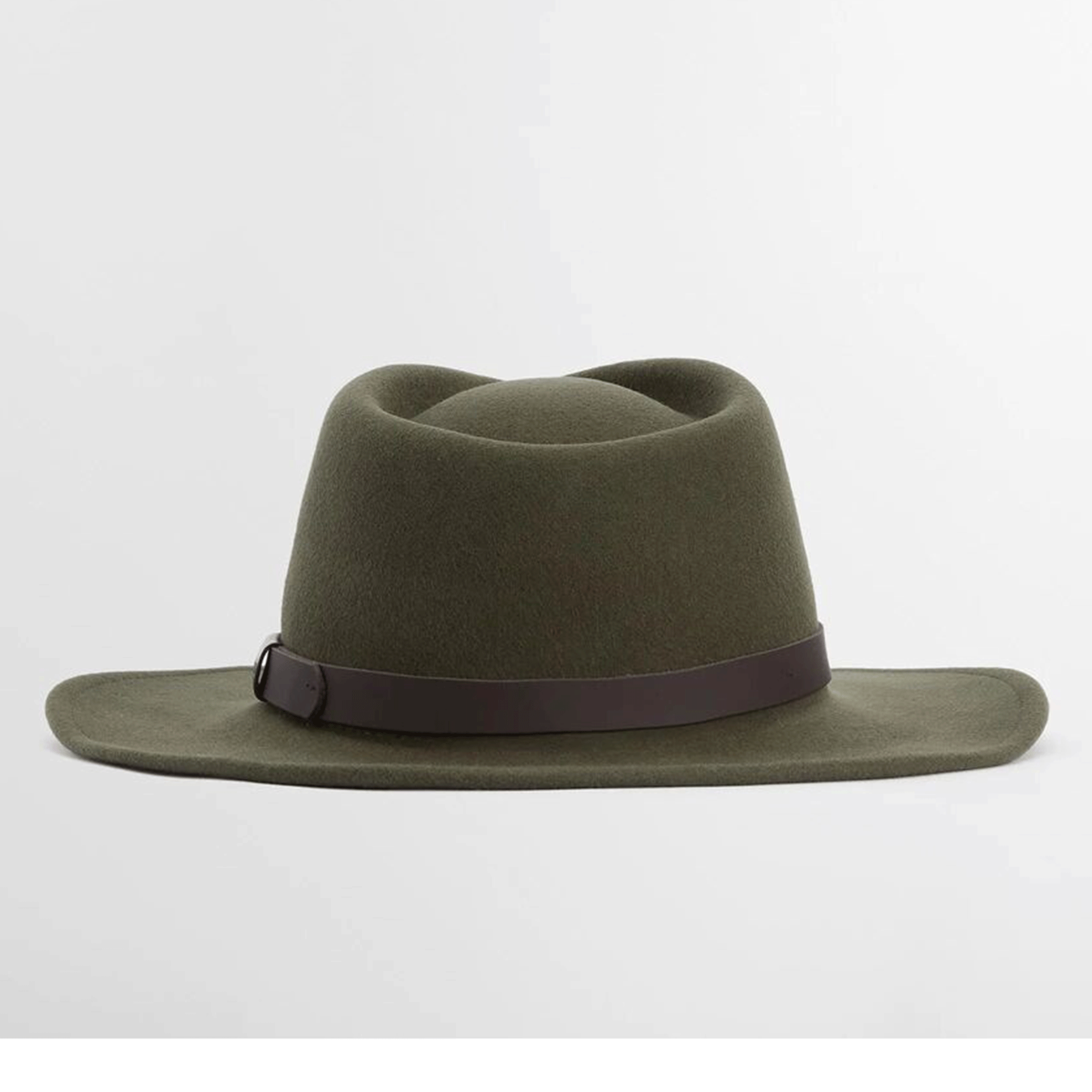 Barbour Bushman Crushable Felt Hat Olive