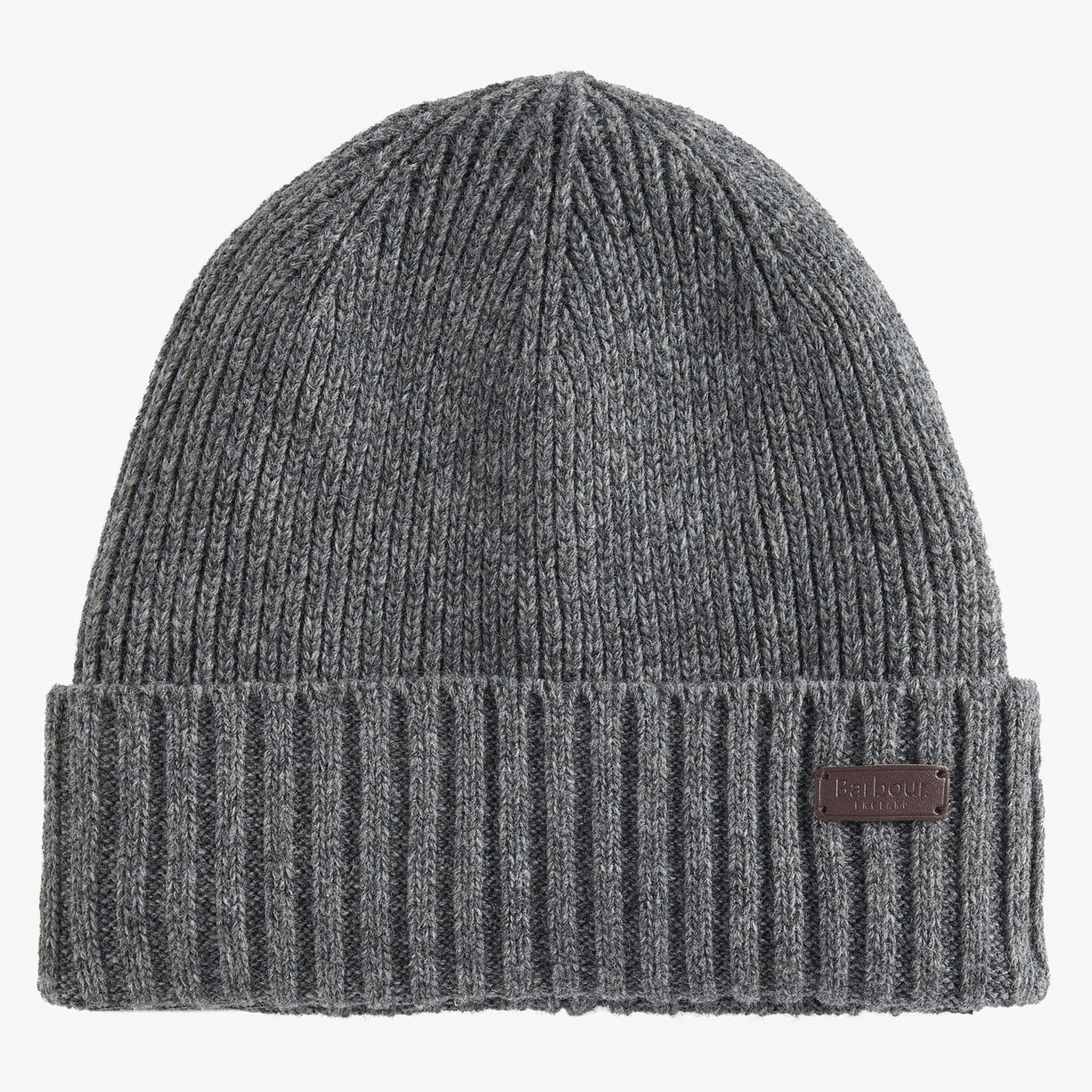 Barbour Carlton Beanie Hat Classic Grey