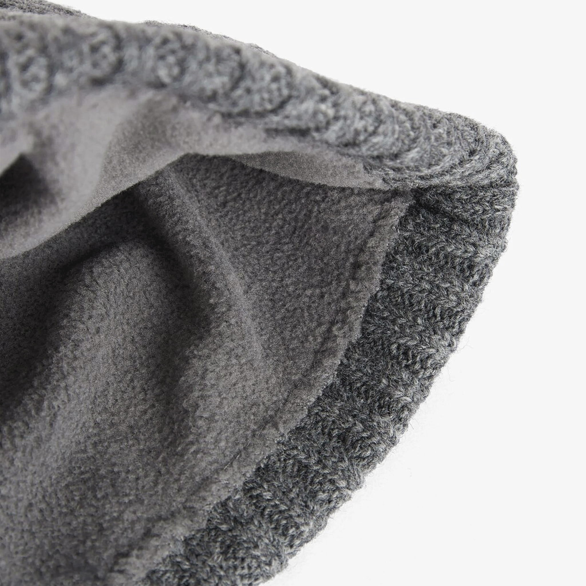 Barbour Carlton Beanie Hat Classic Grey