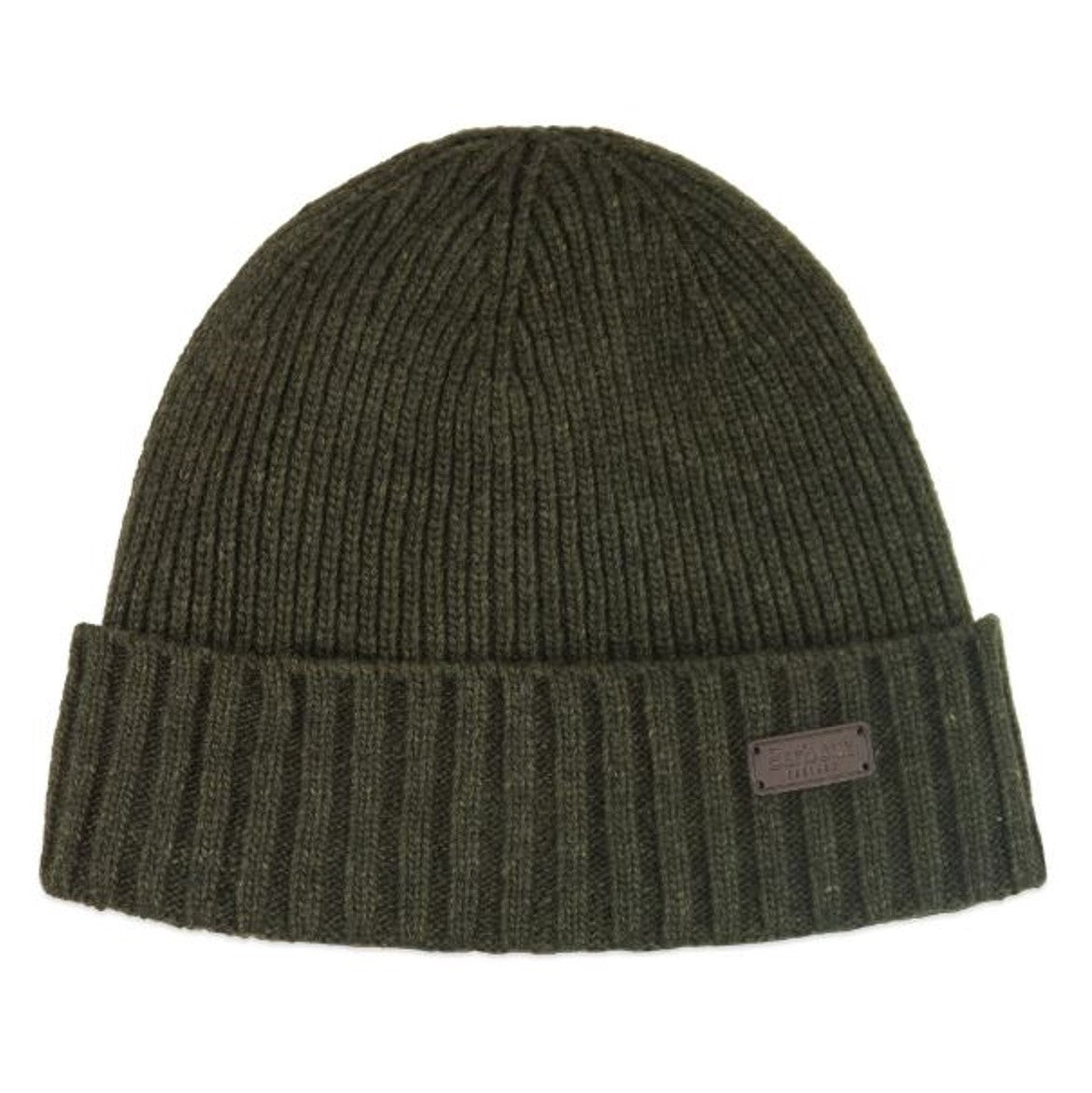 Barbour Carlton Beanie Hat Dark Green 1