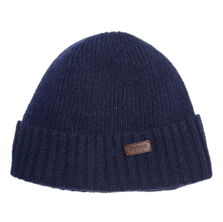 Barbour Carlton Beanie Hat Navy 1