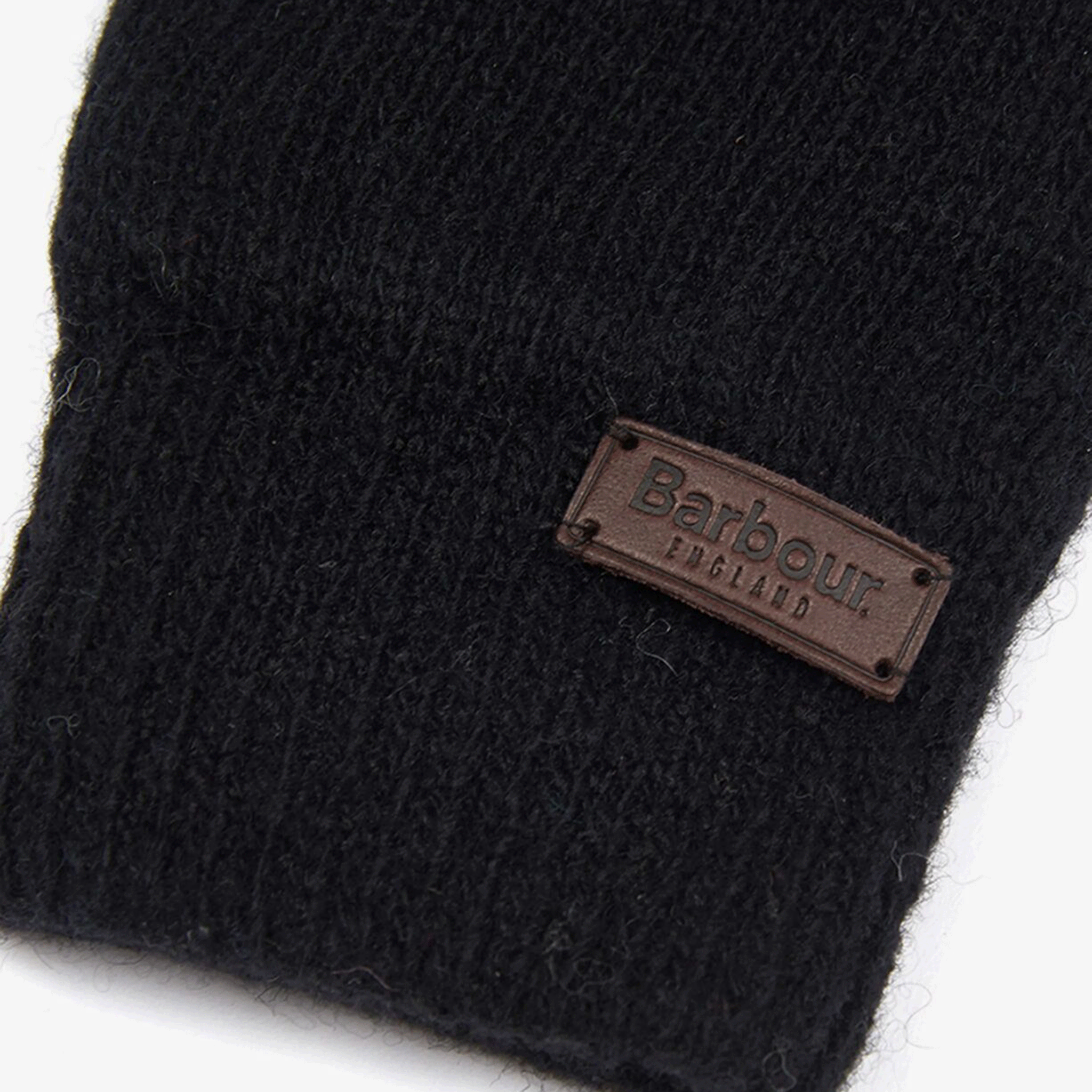 Barbour Carlton Knitted Gloves Classic Black